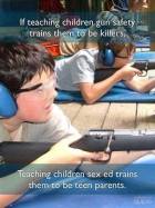 If Teaching Children Gun Safety Trains Them To Be Killers...